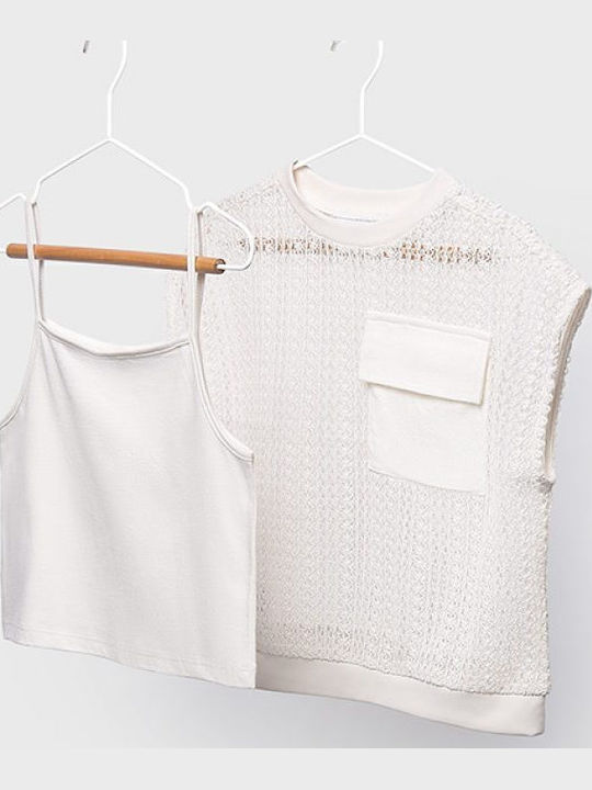 Kids Top Short-sleeved Beige