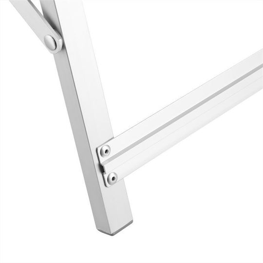 Nils Aluminum Camping Folding Table 50x30x20cm Blue