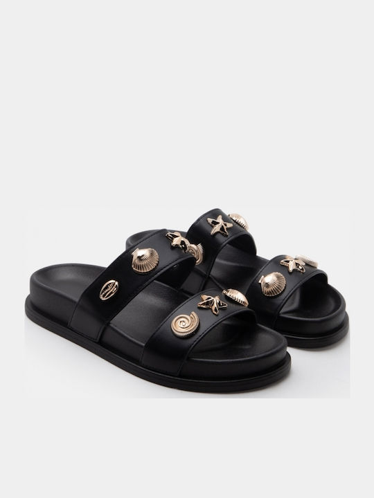 Γυναικεία Σανδάλια Flatforms Μαύρα