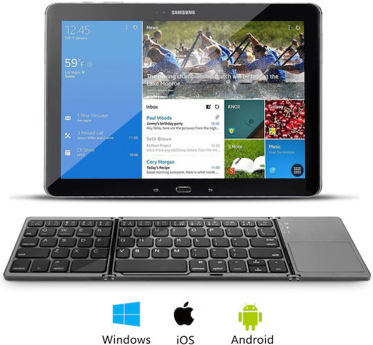DB-0022 Tastatură Wireless Bluetooth cu Touchpad Engleză SUA