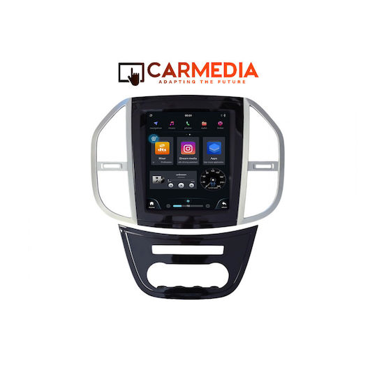 Carmedia Car Audio System for Mercedes-Benz Vito / Viano 2015 (Bluetooth/USB/WiFi/GPS/Apple-Carplay/Android-Auto) with Touch Screen 9.7"
