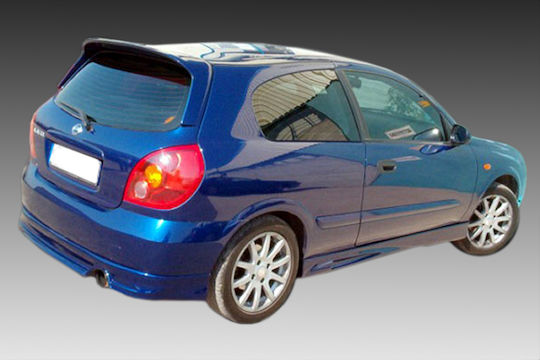 Motordrome Car Rear Spoiler from Polyurethane Nissan Almera N16 2000-2006