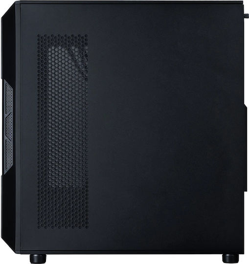 Zalman I3 Neo V2 RGB Gaming Midi Tower Κουτί Υπολογιστή με Πλαϊνό Παράθυρο Μαύρο