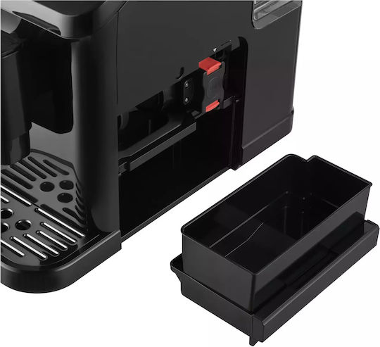 Sencor Automatic Espresso Machine 1350W 20bar Pressure for Cappuccino with Grinder Gray SES 6000BK