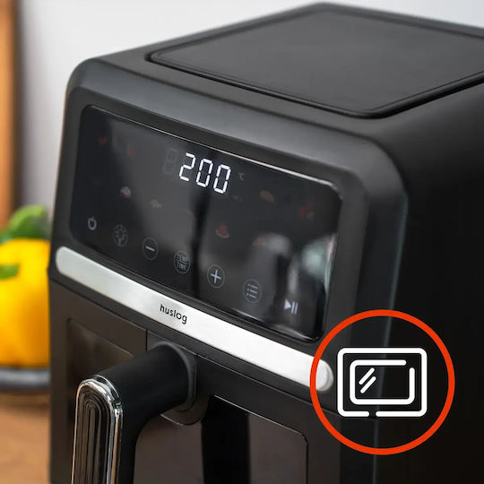 Huslog Air Fryer με Wi-Fi 5lt Μαύρο