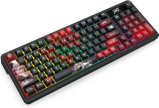 Redragon ARTEMIS PRO Ασύρματο Gaming Μηχανικό Πληκτρολόγιο με RGB φωτισμό (Αγγλικό US)