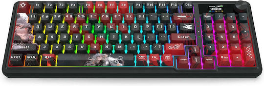 Redragon ARTEMIS PRO Ασύρματο Gaming Μηχανικό Πληκτρολόγιο με RGB φωτισμό (Αγγλικό US)