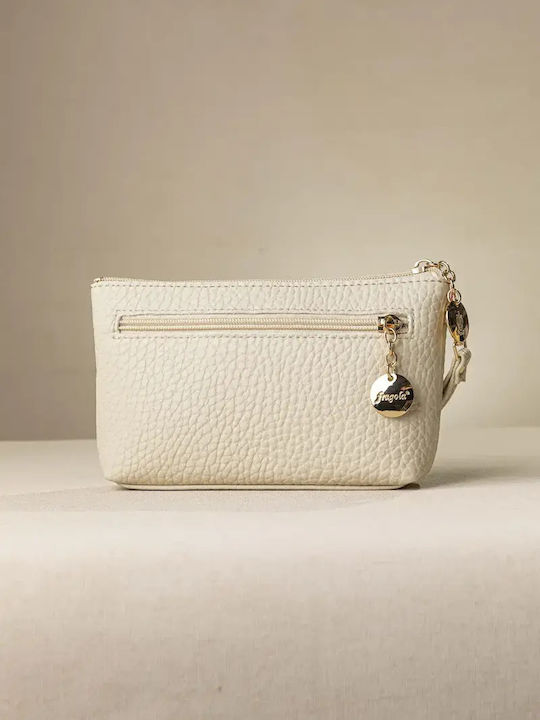Handheld Toiletry Bag with Detachable Handle 21x4x12