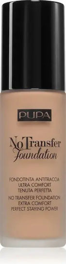 Pupa No Transfer Foundation SPF15 30ml