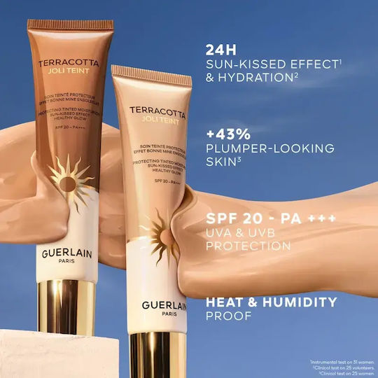 Guerlain Terracotta Joli Teint Liquid Foundation 30 Sunwarm 30ml