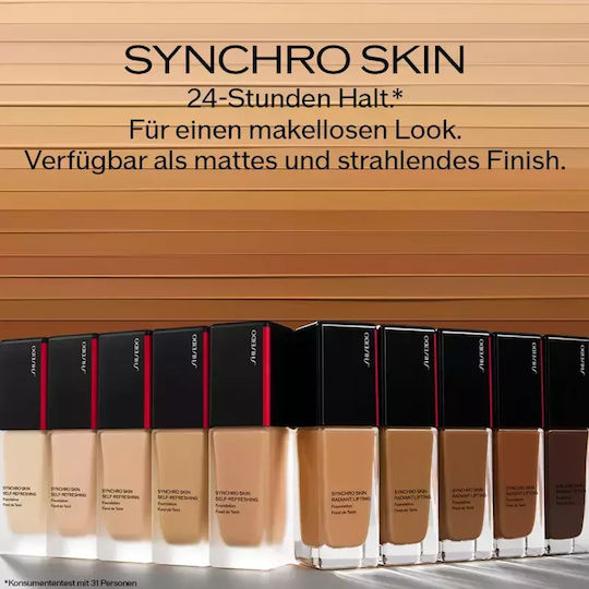 Shiseido Synchro Skin Self-Refreshing Liquid Foundation SPF30 220 Linen 30ml