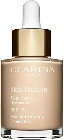 Clarins Skin Illusion Liquid Foundation SPF15 30ml