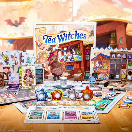 Επιτραπέζιο Παιχνίδι Tea Witches για 2-4 Παίκτες 12+ Ετών (EN) USAopoly