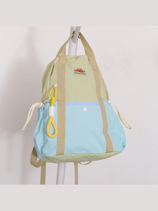 Women's Tote Backpack Blue Bag