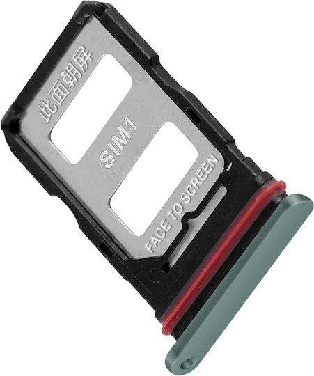 Clappio Sim Card Tray Redmi Note 14 Pro 5g Двойна Nano Sim Зелена