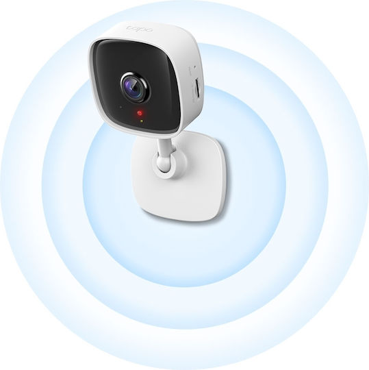 TP-LINK Tapo C100 v5 IP Surveillance Camera Wi-Fi Full HD 1080p with Two-Way Communication and Lens 3.3mm