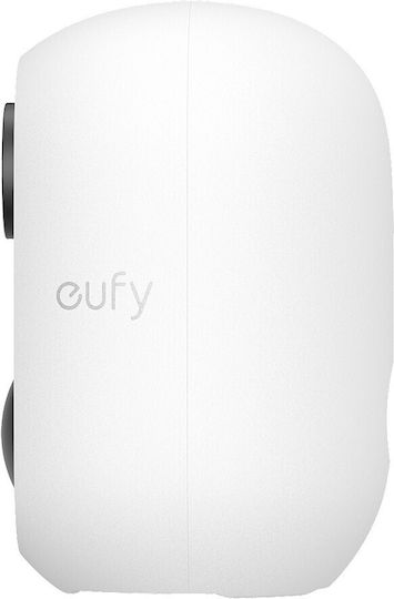 Eufy T8110421 IP Κάμερα Παρακολούθησης Wi-Fi Full HD 1080p Μπαταρίας με Αμφίδρομη Επικοινωνία και Φακό 2.8mm