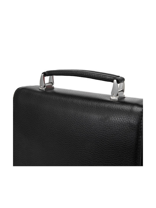 Leder Herren Tasche Schulter / Crossbody Schwarz