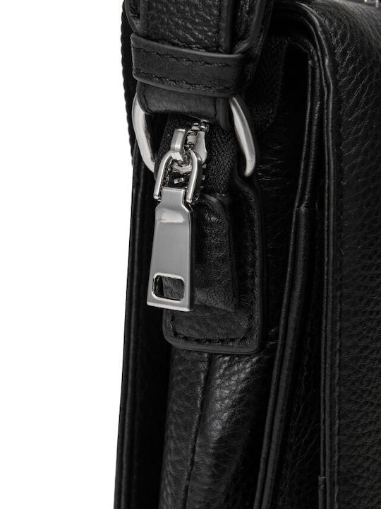 Leder Herren Tasche Schulter / Crossbody Schwarz