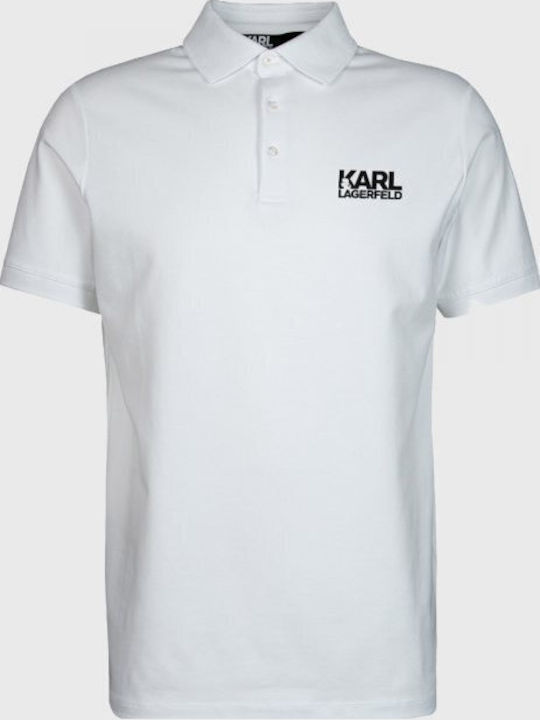 Polo Short Sleeve White Blouse
