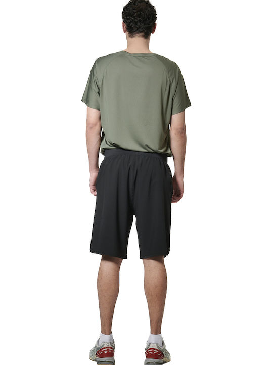 Body Action Athletic T-shirt Khaki