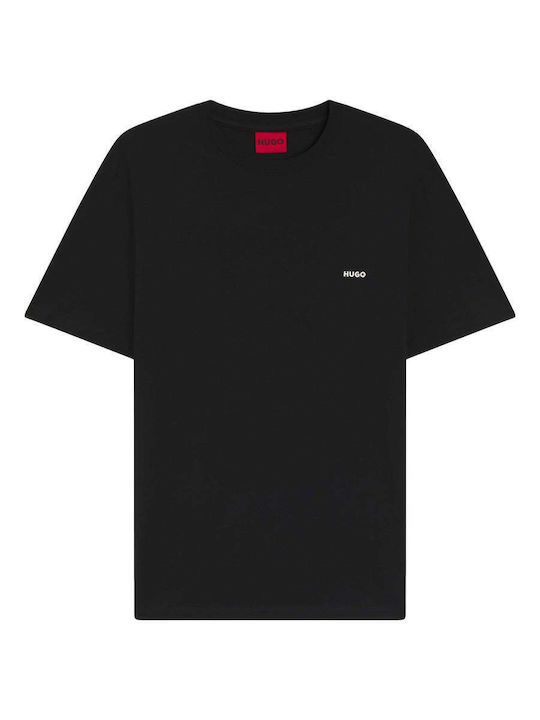 Hugo Kurzarm T-Shirt Schwarz