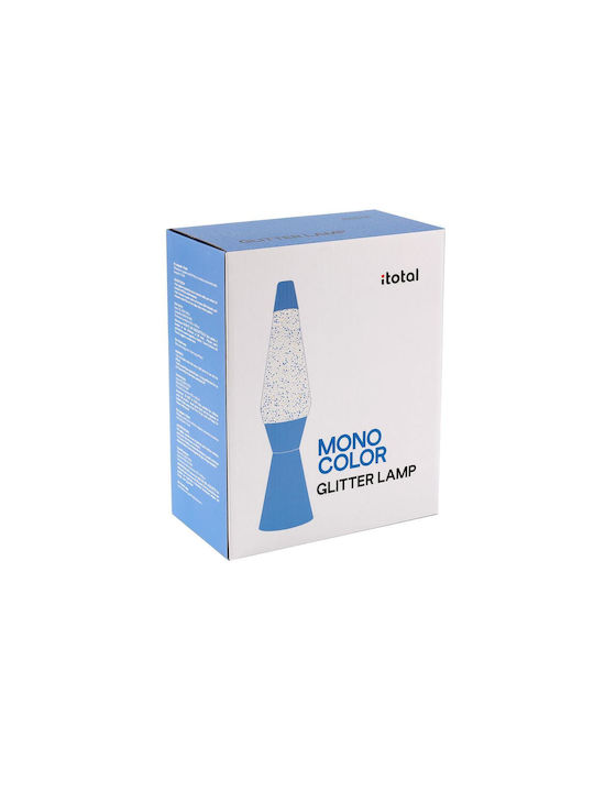 Total Gift Dekorative Lampe Lavalampe Lila