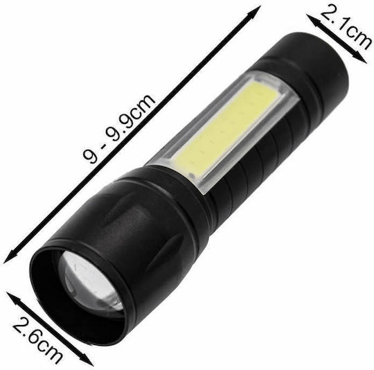 Factory Επαναφορτιζόμενος Φακός Μπρελόκ LED BL-511