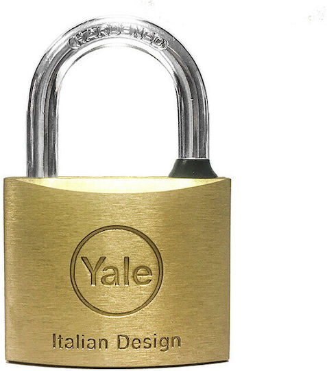 Yale Ορειχάλκινο Λουκέτο Πέταλο με Κλειδί 30mm