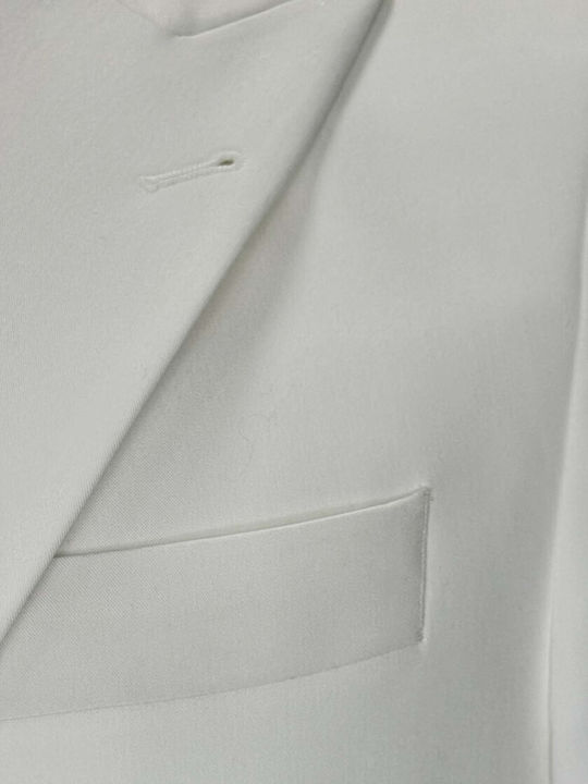 Men’s Suit Jacket White