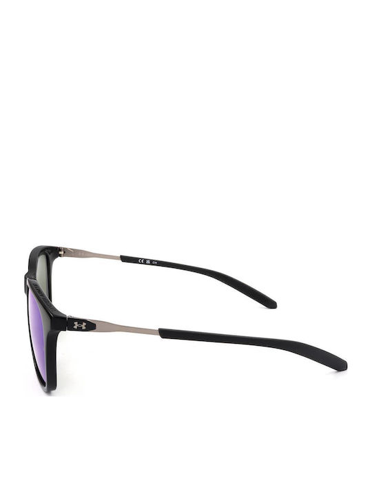 Under Armour Unisex Ochelari de soare cu Negru Cadru și Verde Oglindă Lentilă UA GAMUT 807/Z9