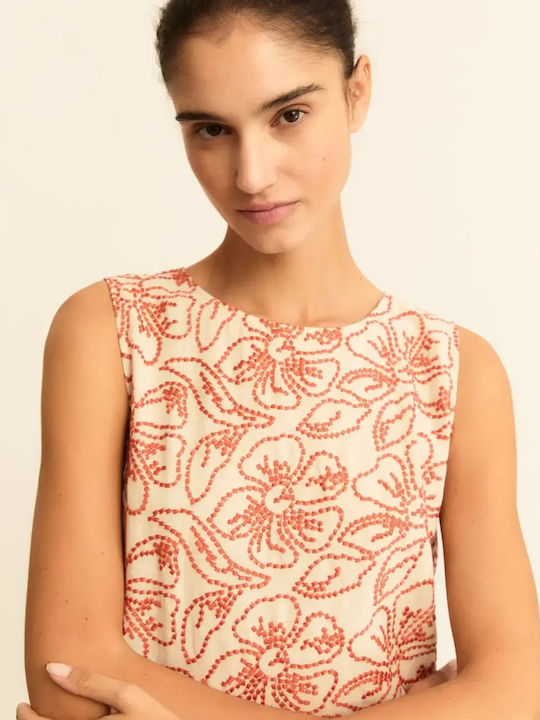 Bluza Damă Din Bumbac Multicolor