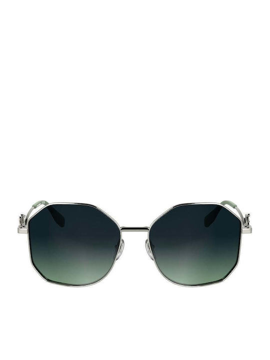 Karl Lagerfeld Women's Sunglasses with Gray Metal Frame and Gray Lens KL358S-041