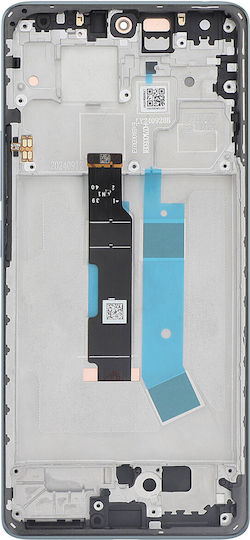 Clappio Full Amoled Screen Redmi Note 14 Pro 4g Touch Glass Chassis Black Blue