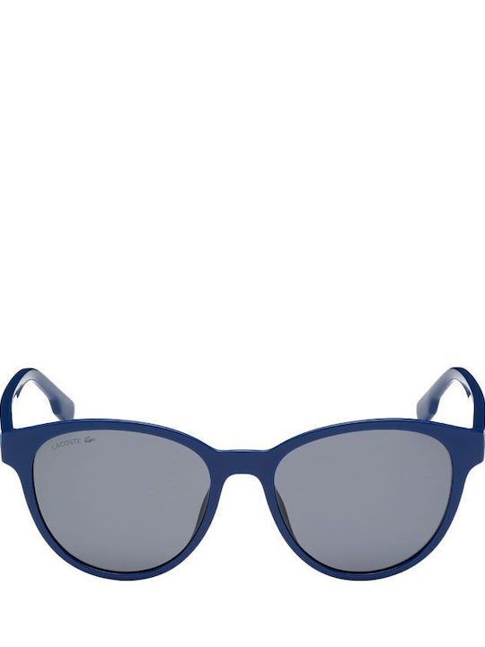 Lacoste Women's Sunglasses with Blue Plastic Frame and Blue Lens L981SRG-400
