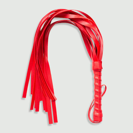 Glossy Peitsche in Roter Farbe