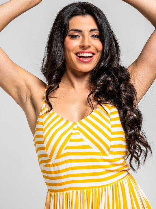 Summer Midi Dress White