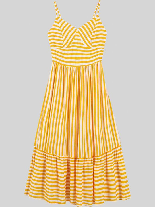 Summer Midi Dress White