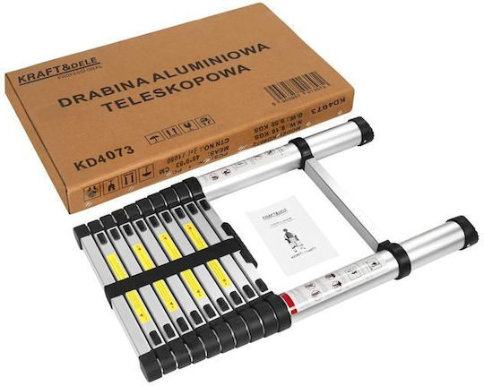 Kraft & Dele Ladder Aluminum with 3 Steps