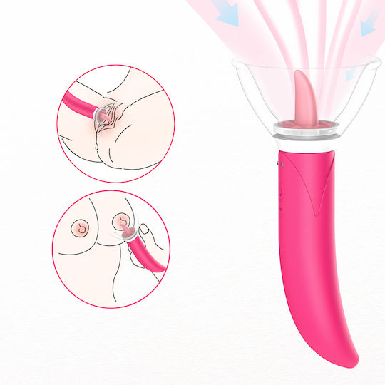 Doppelter Vibrator Rosa