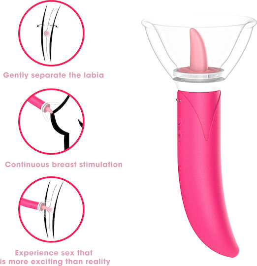 Doppelter Vibrator Rosa