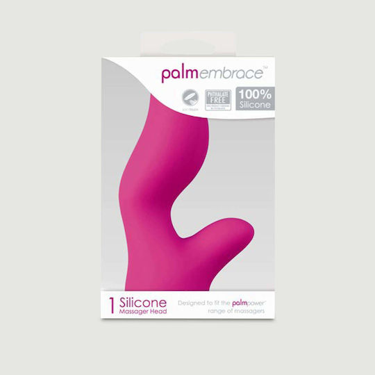 BMS Factory PalmEmbrace Head Attachment Vibrator Head Pink