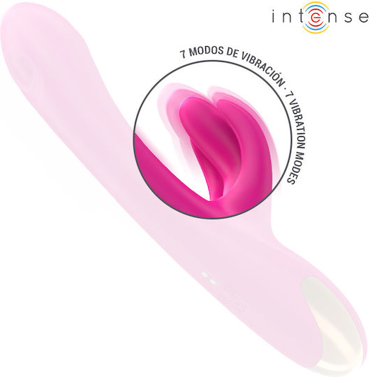 Intense Britney Vibrator Rabbit with Remote Control 23cm Pink