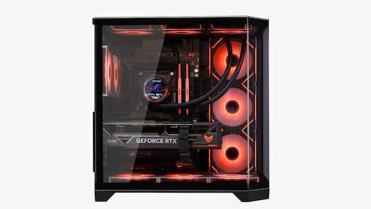 ProGaming Banshee Gaming Desktop PC (i5-14600KF/32GB DDR4/1TB SSD/GeForce RTX 5060 Ti/W11 Home) Gheață Neagră