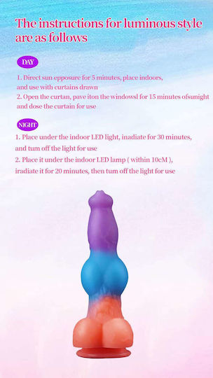 Realistisches Dildo mit Hoden und Saugnapf