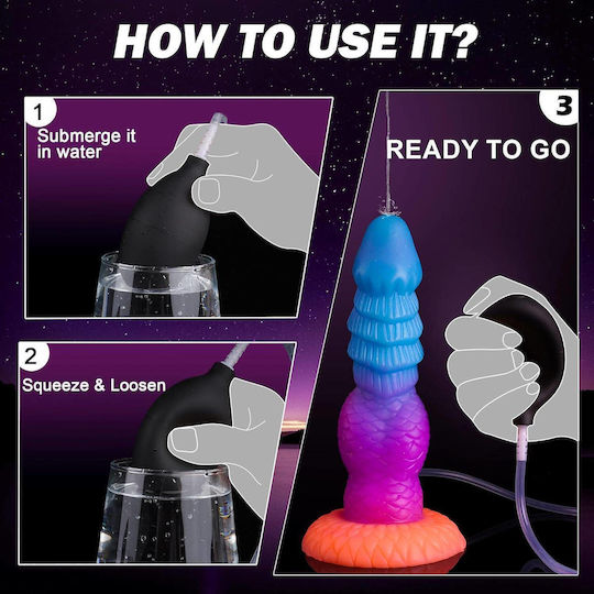 Dildo realist Cu ventuză 21cm