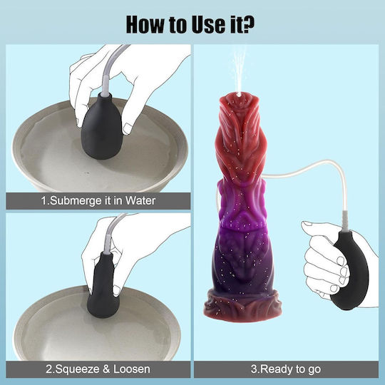 Realistic Dildo With Suction Cup And Ejaculating 23cm