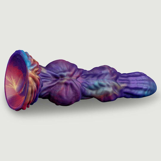 Realistisches Dildo mit Saugnapf Lila 24cm