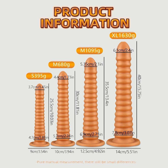 Ρεαλιστικό Dildo Μαύρο 41.5cm