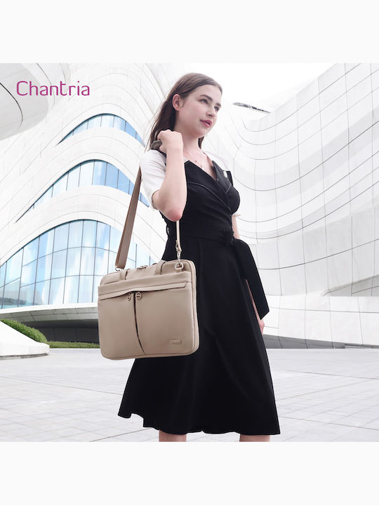 Chantria Damentasche Für Laptop 15.6" In Khaki Farbe